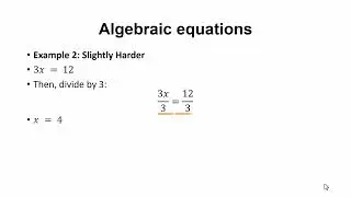 0301 understanding algebraic equations