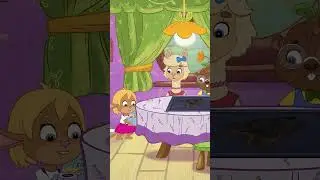 Space Pizza Party with Zabezoo | Funny Animal Cartoon For Kids #shorts #shortsfeed