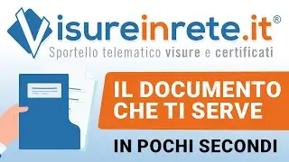 Visureinrete.it: documenti da fonti pubbliche ufficiali direttamente online