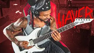 Slayer - Raining Blood (One take guitar cover)