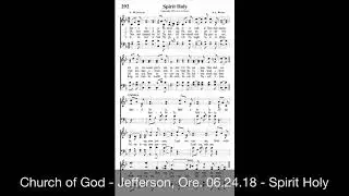 Hymn: Spirit Holy