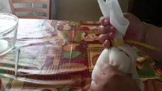 Using the BakeitFun Silicone Kneading Dough Bag.