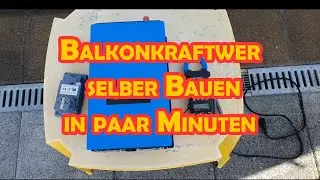 #PV #Balkonkraftwerk wie einfach das ist selbst gemacht.