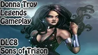 DCUO: Donna Troy - Legends Gameplay |DLC 8| Sons of Trigon |Test Server|