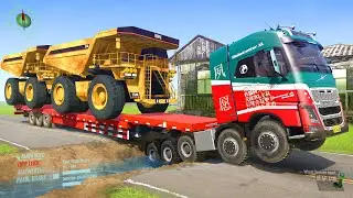 Spintires: Mudrunner Truck Mod  | Driver Skills Gameplay  Game Daily36 #mudrunner #spintires #truck