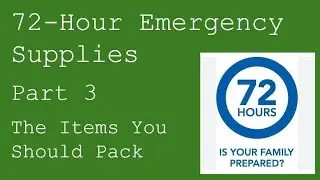 UK 11:11 Prepper (72-Hour Emergency Prep Box) Part 3 - The Items You Must Pack