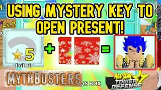 Can you OPEN PRESENTS USING THE MYSTERY KEY in All Star Tower Defense? (ASTD Mythbusters Episode 1)