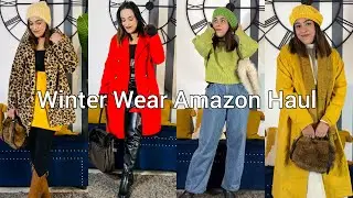 Amazon Winter Wear Haul || Coat boots cap Haul || 