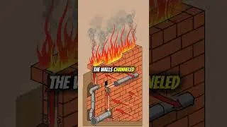 The Roman Hypocaust: Ancient Central Heating. #history #shorts #education #untoldstory #romanempire