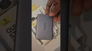 Baseus PicoGo AM41 Unboxing | Ultra-Slim Magnetic 5000mAh Power Bank (20W Fast Charging) #unboxing