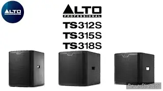 ALTO TS SERIES TS312S TS315S TS318S