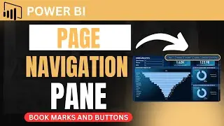 How to Add Page Navigation in Power BI Dashboard | Easy Guide with Page Navigator Buttons