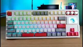 SKYLOONG GK87 Pro, un teclado mecánico con pantalla hot swap y un apartado de personalización brutal