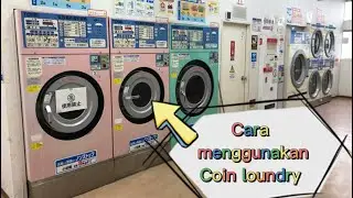 Cara menggunakan coin laundry di Jepang