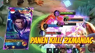 INI BARU BARBAR 🔥 PANEN KILL TERUS, ALUCARD 2x MANIAC NGAMUK SAMPAI END!|MLBB
