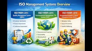 ISO 9001, 14001 & 45001 Explained Clearly | Quality, Environment & Safety Management #ISO9001 #ISO