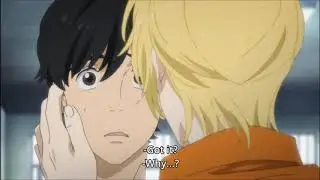 Banana Fish - Eiji & Ash Kiss scene