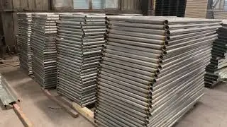 Inside the Factory: How Scaffold Steel Frames Are Made & Stored