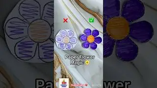I Turned Paper Into Cute FlowersCraft #artDIY#PaperCraft#EasyDIY#PaperFlowers