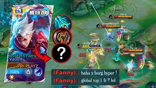 X-BORG HYPER AGAINST THE ANNOYING META  FANNY 😡 WHO WILL WIN ? INTENSE FIGHT 💀🥶 (MLBB)