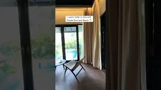 Luxury Hotel in North Goa beach with private pool and jacuzzi #shorts