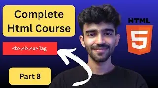 HTML Bold, Italic & Underline Tags Explained | b, i, u Tags in HTML Tutorial