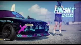 NFS Heat | Gonzales | Mazda Miata Mx5 | 2:54.54 No LT / keyboard driving