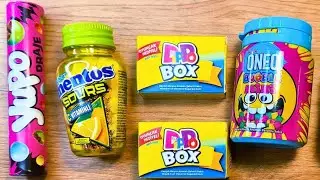 Relaxing Rainbow Candy ASMR &ndash; Unboxing Mentos, Surprise Boxes & Colorful Sweets