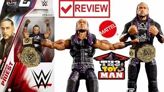 WWE ELITE 109 DAMIAN PRIEST ACTION FIGURE REVIEW! NEW WWE MATTEL ELITE FIGURE! NEW WORLD CHAMP!