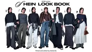 SHEIN Winter Lookbook❄️7 Trendy and Mature Outfits🧥&deg;.・ / 164cm
