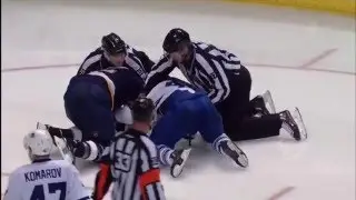 Nazem Kadri vs David Backes Dec 5th 2015 (HD)