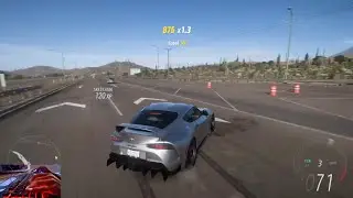 Supra Car Speed Test Forza Horizon 5 4khd Gameplay | #supra #supracar #forzahorizon5 