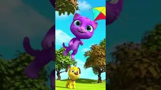 Puppy & Kitty &ndash; Flying Kite Adventure!
