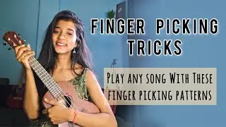 Ukulele Finger Picking Exercises | Tutorial + Play Along | Ritika Biswas