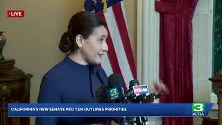 LIVE | California's new Senate President Pro Tem Monique Lim&oacute;n is outlining priorities
