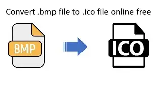 How to convert bmp to ico online free