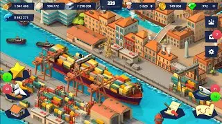 Seaport 229 New Event Gameplay Sea Port: Ship Transport Tycoon & Business Game