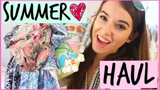 HUGE SUMMER HAUL 2015♡: Lily For Target, Forever21, Tobi, and more!
