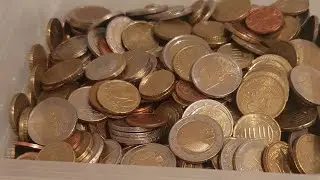 ICH bringe 4kg KLEINGELD zur BANK
