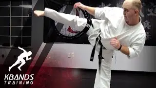 Kbands Roundhouse Kick Drill For Martial Arts