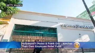 Hollywood's Musso & Frank Grill Launches Their Own Employee Relief Fund
