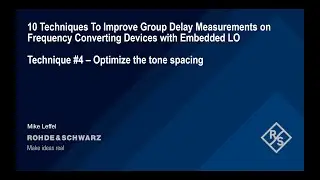 Technique #4: Optimize the tone spacing