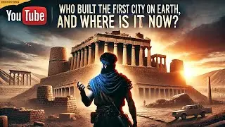 Who built the first city on Earth, and where is it now?