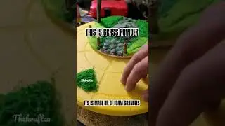 Powder Grass for Diy Grass Bed #shorts