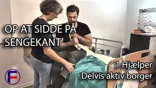 Op at sidde på sengekanten - 1 Hjælper