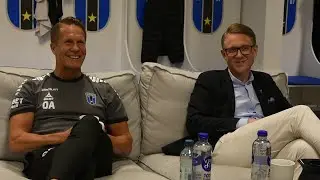 Halv&aring;rssummering 2021 | Klubbdirekt&ouml;r Christer Abrahamsson och sportchef Ola Andersson