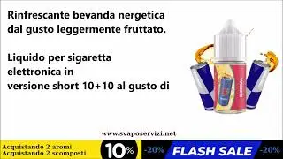 Nuovi liquidi Mini Shot 10+10 Svaponext | Promozione 10% acquistandone 2