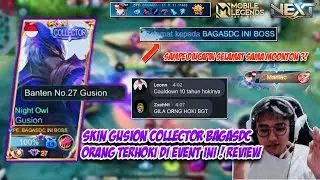 GACHA TERHOKI GUSION COLLECTOR + REVIEW BAGASDC ! MOBILE LEGENDS