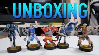 Dark Samus, Richter, Simon, Incineroar, and Chrom Amiibo | Hawke Review/Unboxing