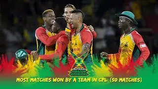 MOST MATCHES WON BY A TEAM IN CPL | #CPL20 #GAWInFocus #CricketPlayedLouder